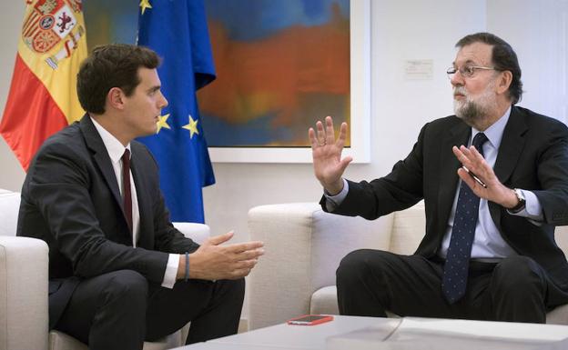 Rajoy reconoce a Rivera