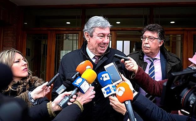 Rafael Uriarte, abogado de uno de los jugadores de la Arandina encarcelados. 