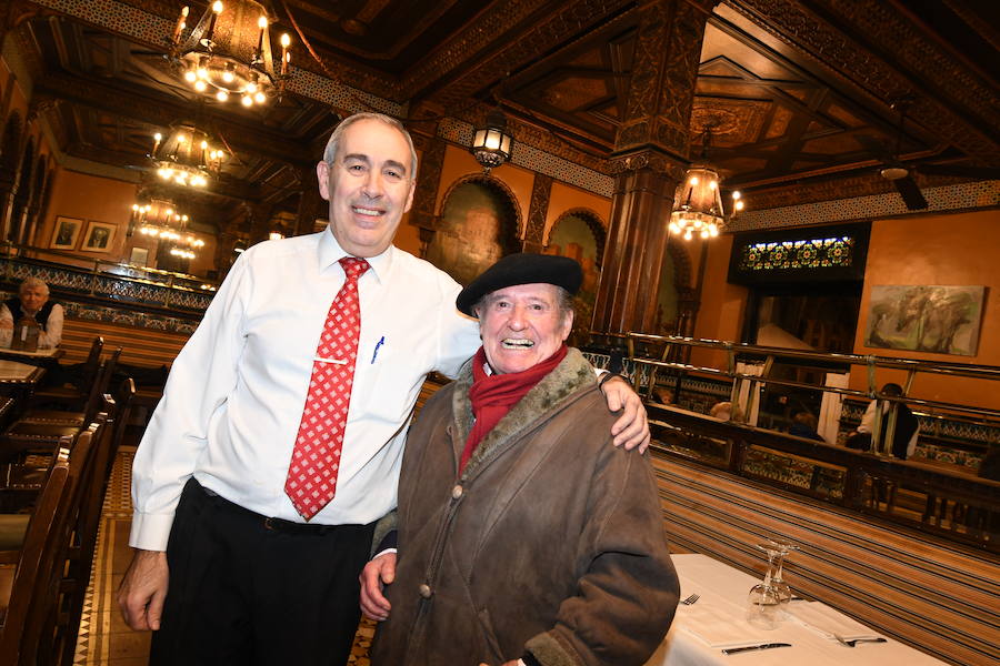 Ricardo Nanclares y José Lejarraga 'Petiso'.