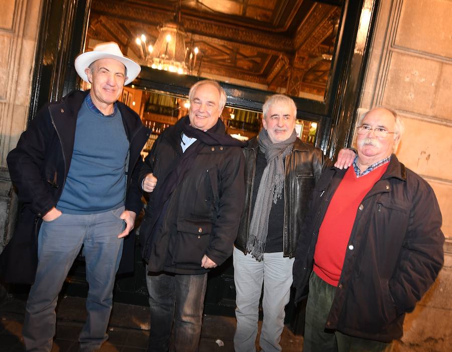 Juanjo San Sebastián, Arturo Trueba, Iñaki Astigarraga y Javier Ruiz.