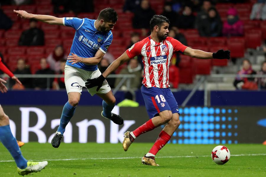 El Atlético vence al Lleida en Copa del Rey por 3-0. Carrasco, Gameiro y Vitolo, que debutó en el Wanda Metropolitano, fueron los autores de los goles. 