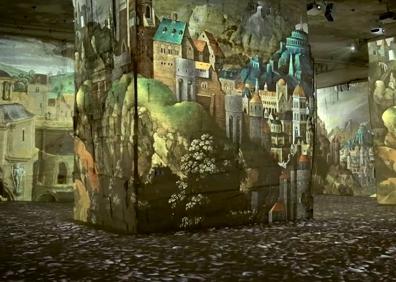 Imagen secundaria 1 - Imágenes de'El fantástico y maravilloso mundo de Bosch, Brueghel y Arcimboldo', la proyección que se ha realizado en 2017. 