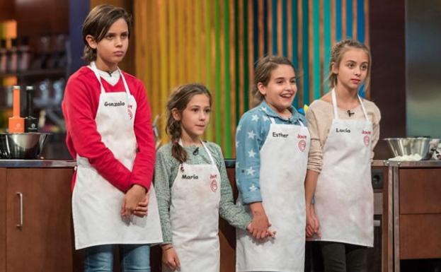 Los finalistas de 'Master Chef Junior'.