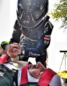 Imagen secundaria 2 - «Nani se quedó inconsciente con el pie en el acelerador»