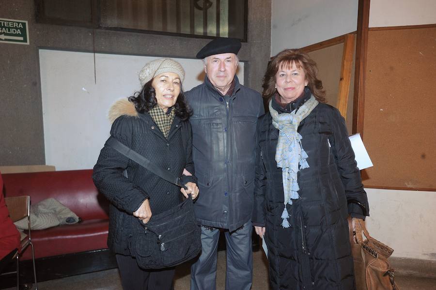 Alicia Arbe, José María Ugarte y Cristina Zubiaur.