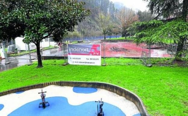 Las obras del parque se paralizaron en 2016 por estar sobre un antiguo depósito de hidrocarburos 