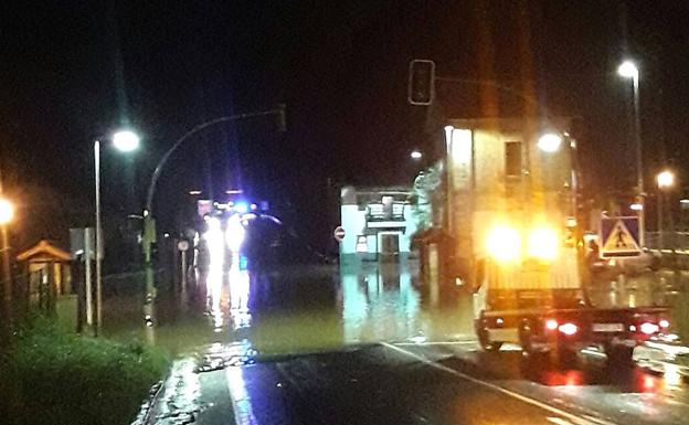 Imagen de Muxika inundado.