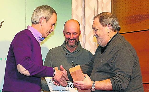 Alfonso Sáez de Cámara, Kike Herrera y Fernando Aránguiz.
