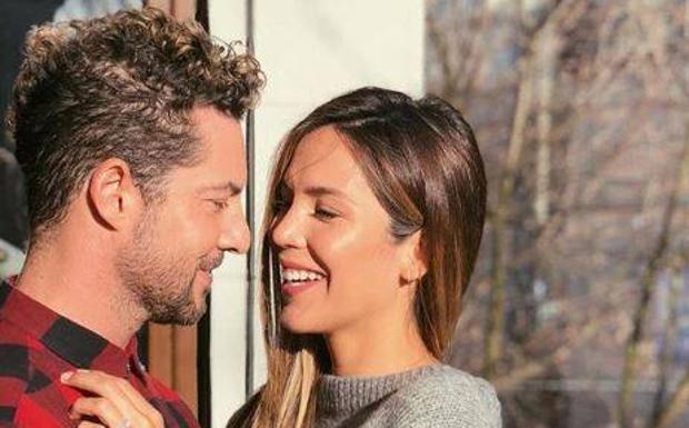 David Bisbal y Rosanna.