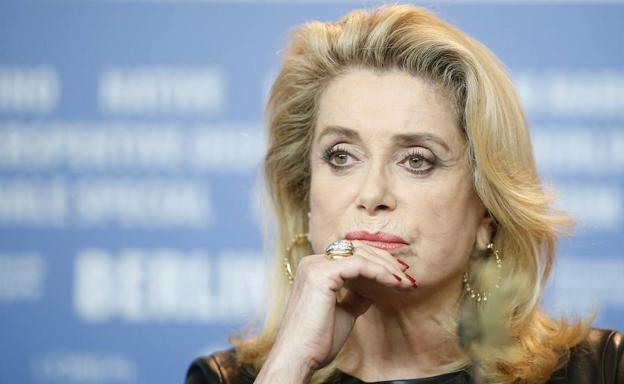 La actriz Catherine Deneuve.