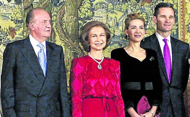 Esta imagen, del 70 cumpleaños de Don Juan Carlos, no se ha vuelto a repertir.