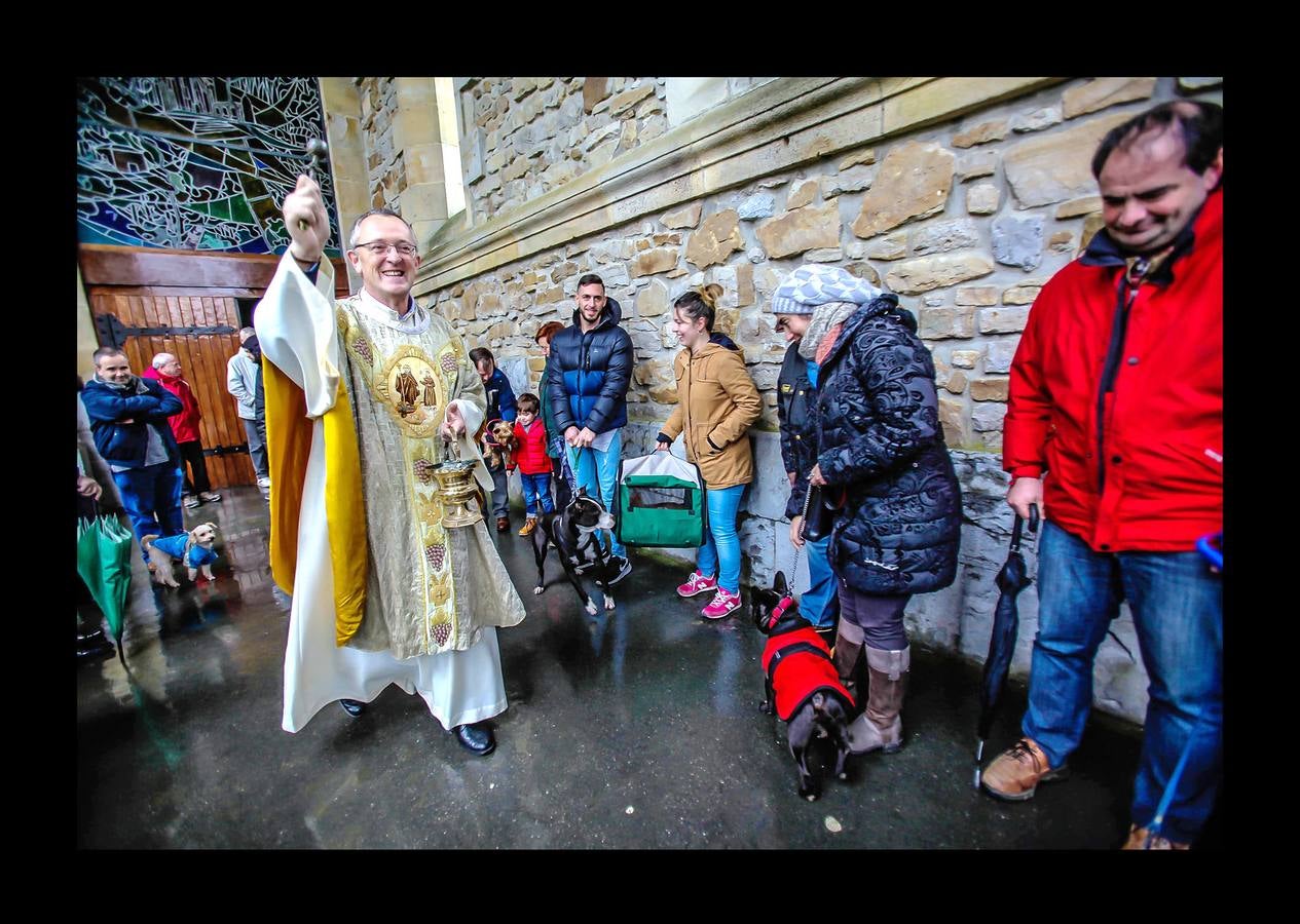 El Santuario de la localidad vizcaína ha celebrado hoy la festividad de su patrón 