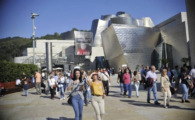 El Guggenheim, uno de los principales atractivos para los turistas.