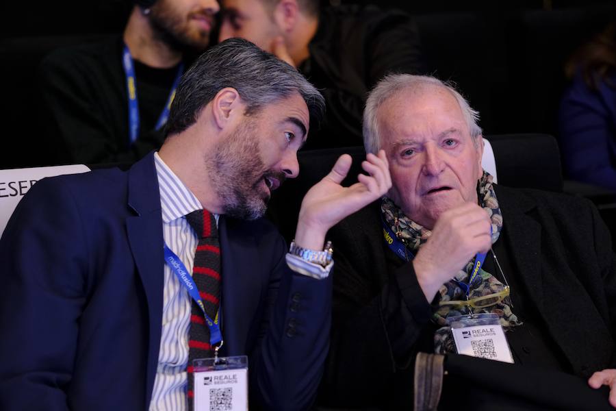 Luis Enríquez, junto a Juan Mari Arzak.