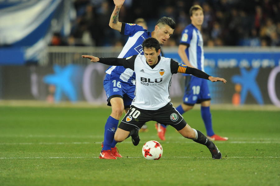 El estadio de Mendizorroza ha albergado este miércoles el partido de vuelta de los cuartos de final de la Copa del Rey 2017-2018