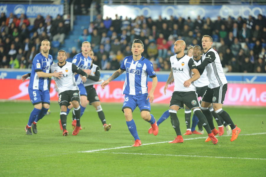 El estadio de Mendizorroza ha albergado este miércoles el partido de vuelta de los cuartos de final de la Copa del Rey 2017-2018