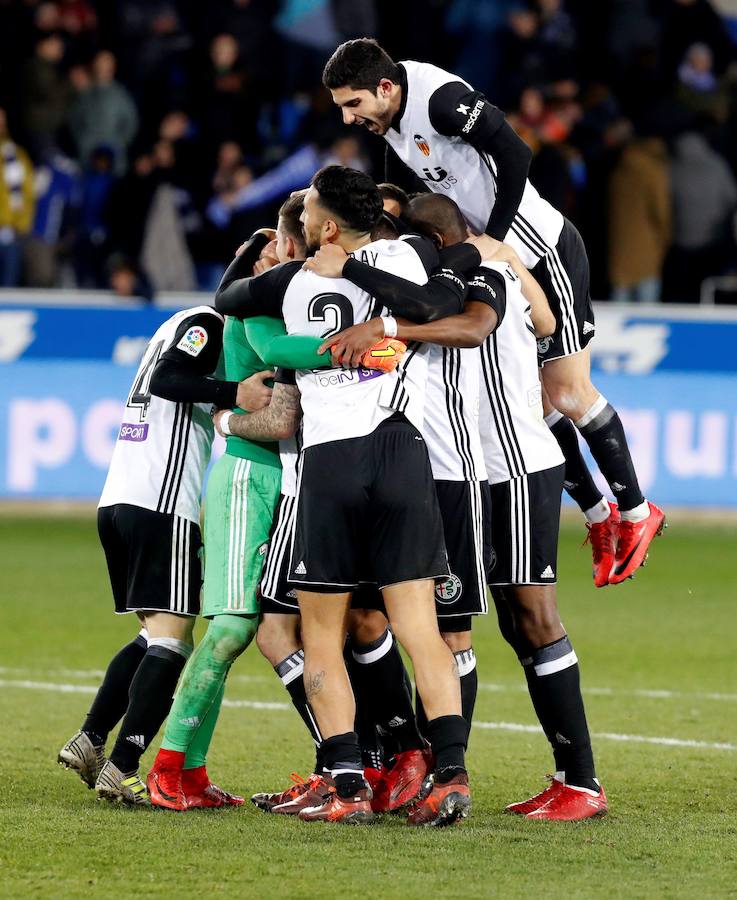 El estadio de Mendizorroza ha albergado este miércoles el partido de vuelta de los cuartos de final de la Copa del Rey 2017-2018