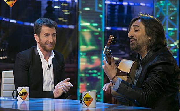 Antonio carmona, ayer en 'El Hormiguero'.