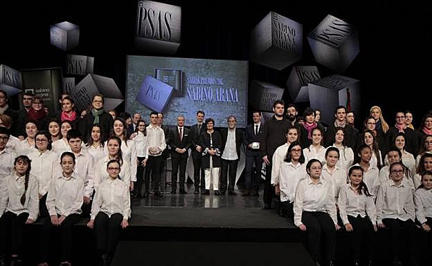 Premios Sabino Arana: el «grito colectivo» de 'No es no' alza la voz