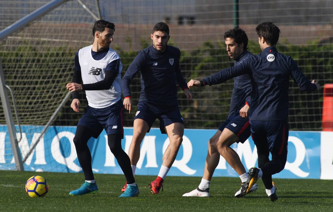 Primer entrenamiento de Iñigo Martínez como jugador del Athletic