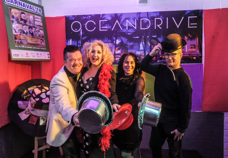 Kepa de la Fuente, Miren de Miguel, Nekane Ramírez y Eduardo Gaviña 'Yogurinha Borova'.