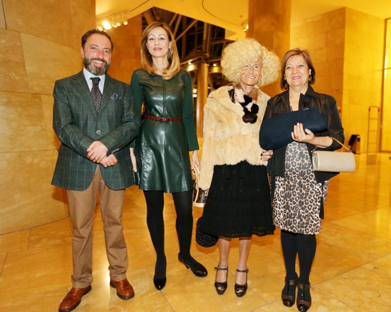 Álvaro Díaz de Lezana, Igone Ossorio, Berta Longás y Julia Diéguez.