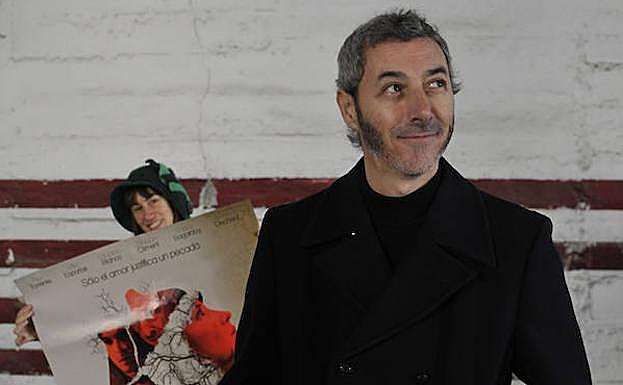 Igor Legarreta, ayer en Bilbao, estrena ‘Cuando dejes de quererme’ el 16 de febrero.