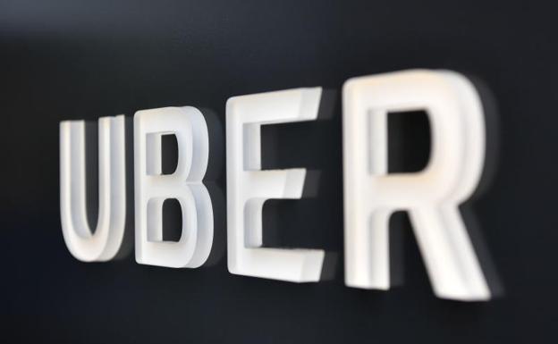 El logo de Uber.