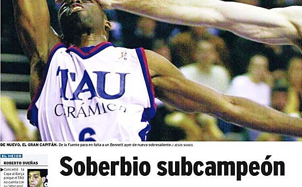 Recorte de la página publicada por EL CORREO.