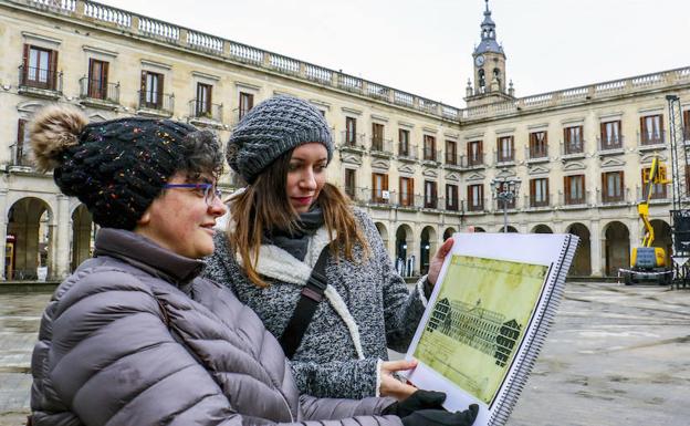 El encargo que recibió Olaguíbel se centraba en la plaza de España.