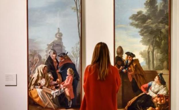 Goya se instala en el Bellas Artes de Bilbao