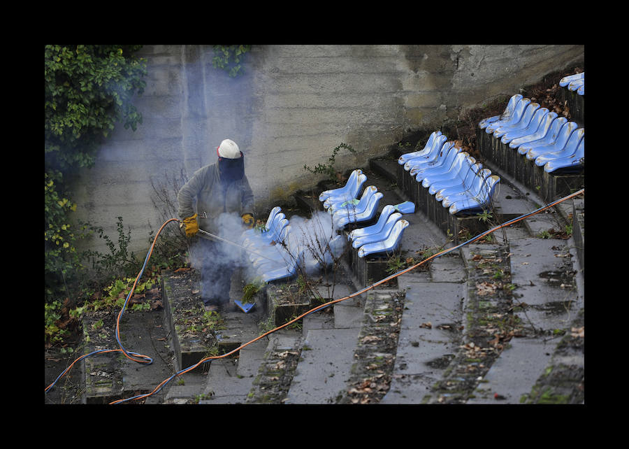 Comienza la demolición de las principales estructuras del recinto abandonado desde 1990