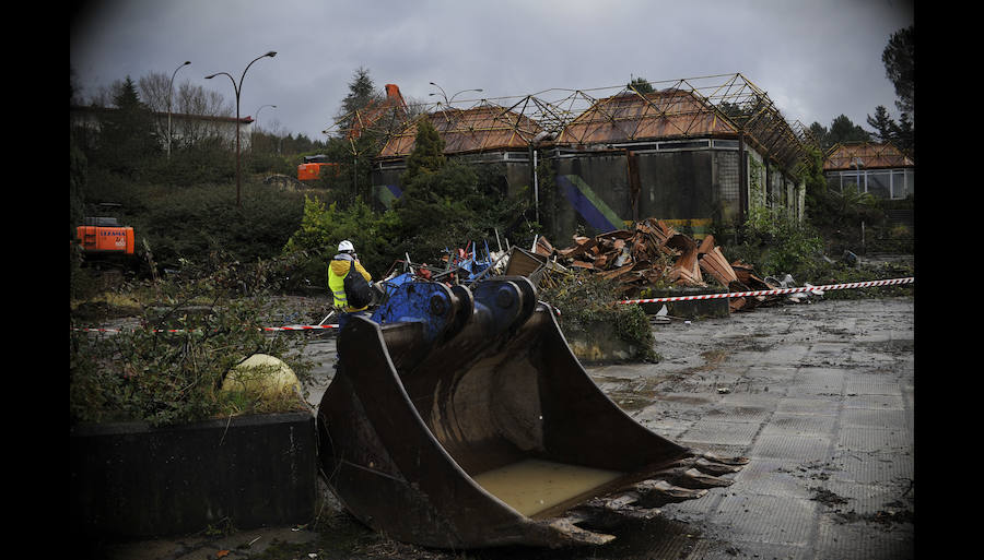 Comienza la demolición de las principales estructuras del recinto abandonado desde 1990