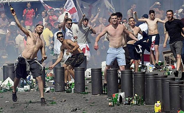 El arrestado participó en los graves incidentes registrados en Marsella con motivo del encuentro entre la selección rusa y la británica.