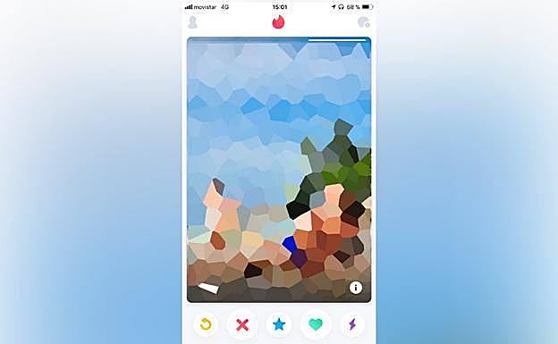 Los diferentes iconos que muestra la app al ver perfiles.