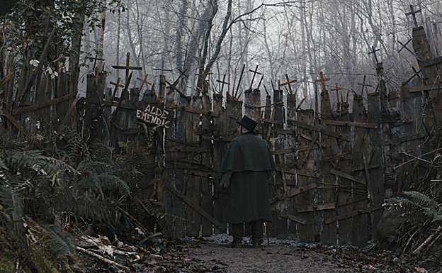 La guarida de Patxi Errementaria advierte con un ‘fuera de aquí’ a los extraños que osen traspasar su puerta.