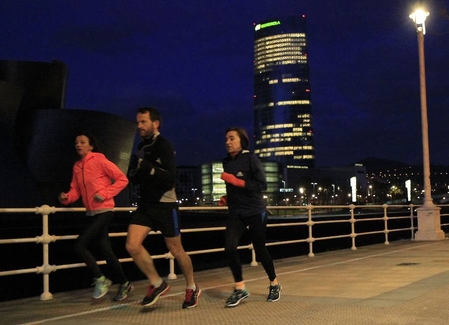 Bilbao ha registrado una mínima de -1º y el el monte Oiz se han alcanzado los -10º