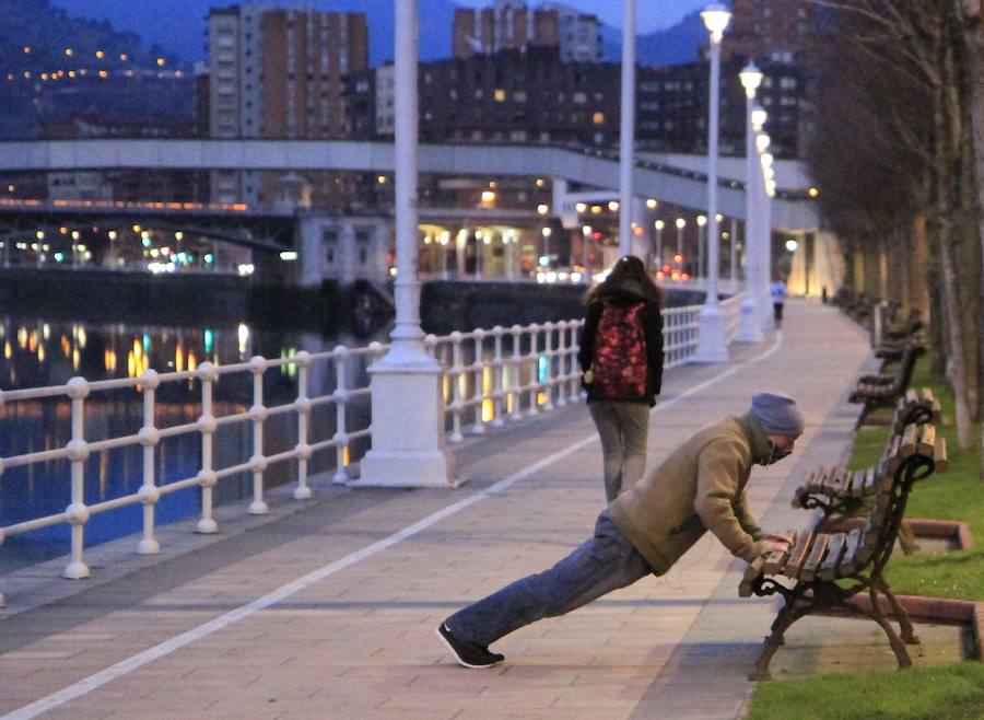 Bilbao ha registrado una mínima de -1º y el el monte Oiz se han alcanzado los -10º
