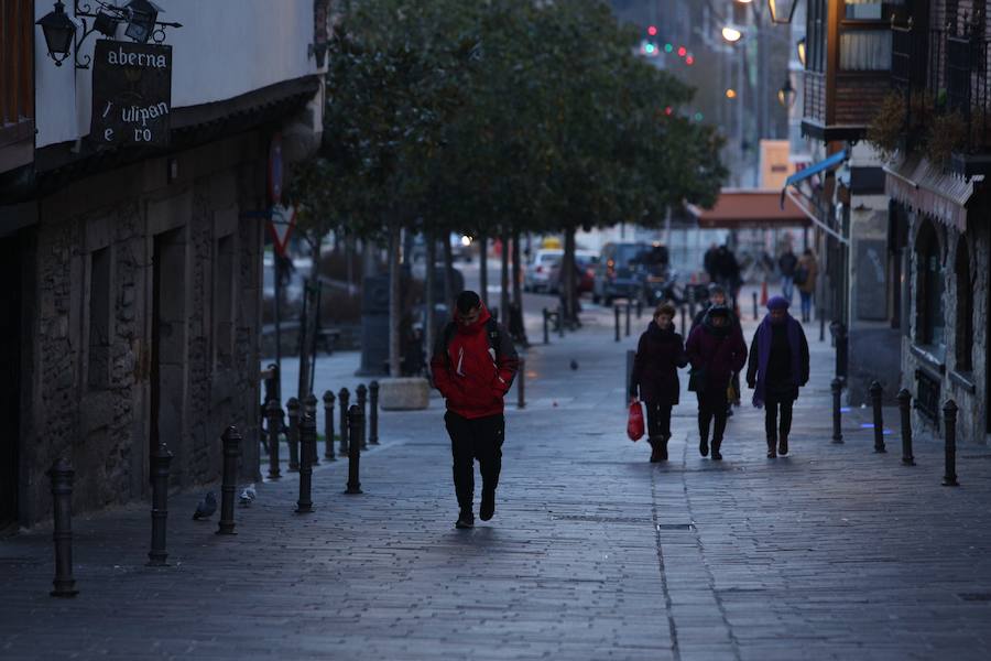 Fotos: Álava amanece bajo siete grados