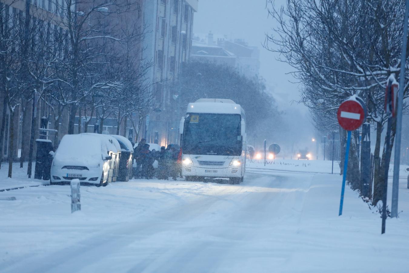 Fotos: Álava despide febrero bajo la nieve