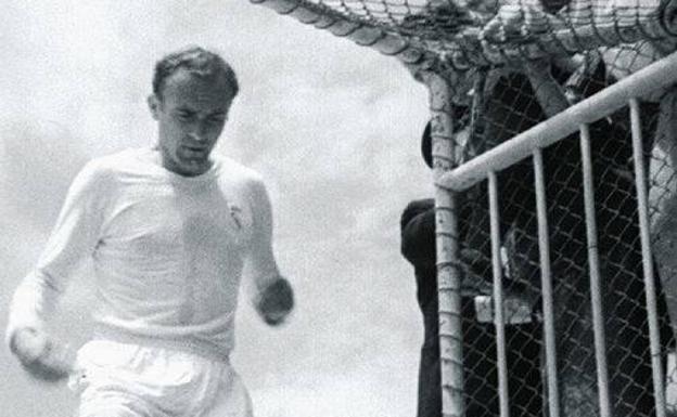 Di Stéfano, en su época de jugador del Real Madrid. 