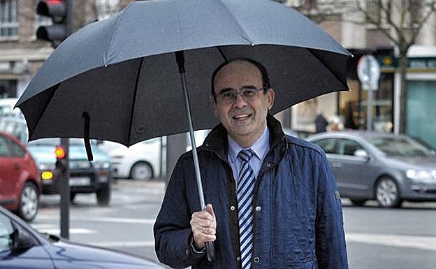 El juez Jaime Tapia, presidente del tribunal.