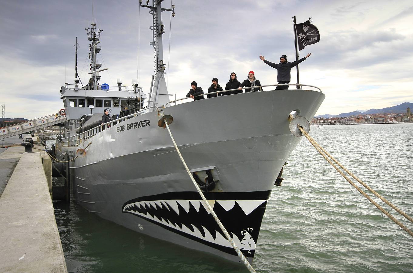 Fotos: El barco ecológico &#039;Bob Barker&#039; atraca en Getxo