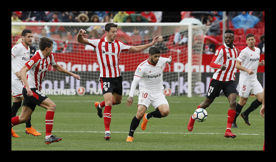 Fotos: Las mejores imágenes del Sevilla - Athletic de LaLiga 2017-18