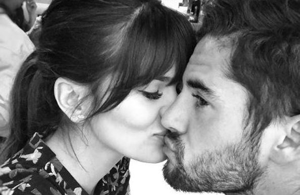 Sara Sálamo y Isco Alarcón. 