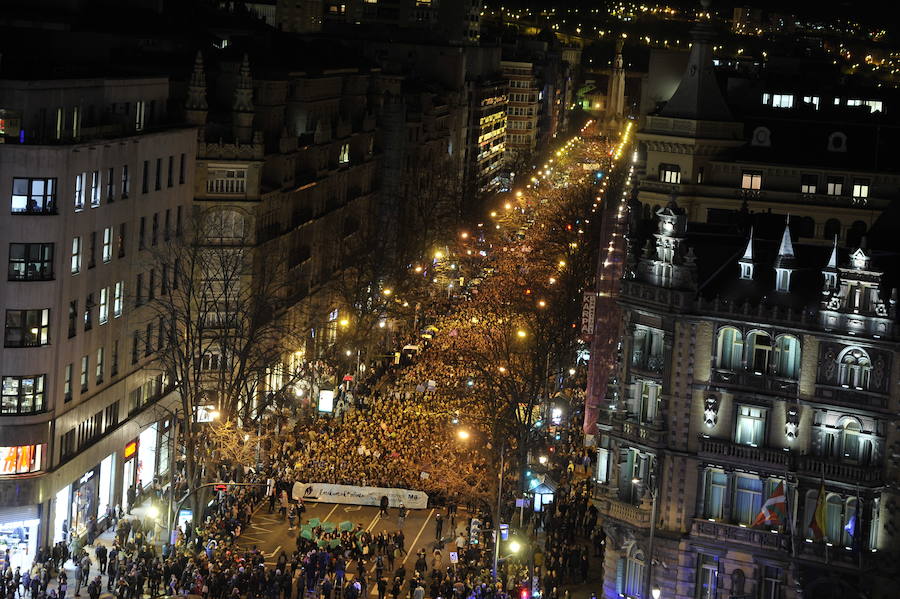 La marcha ha recorrido la villa en un gran ambiente festivo