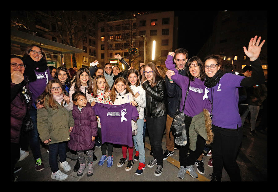 Fotos: La manifestación histórica por el Día de la Mujer en Vitoria