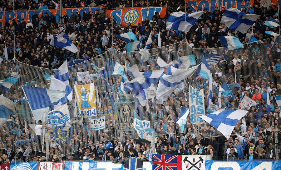 El Olympique de Marsella ganó ante el Athletic por 3-1 en la ida de los octavos de final de la Liga Europa. Los tantos de los franceses fueron obra de Ocampos, por partida doble, y Dimitri Payet. Aduriz recortó distancias de penalti.