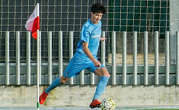 Jon Guruzeta, en un partido. 