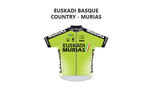 Maillot del Euskadi - Murias.